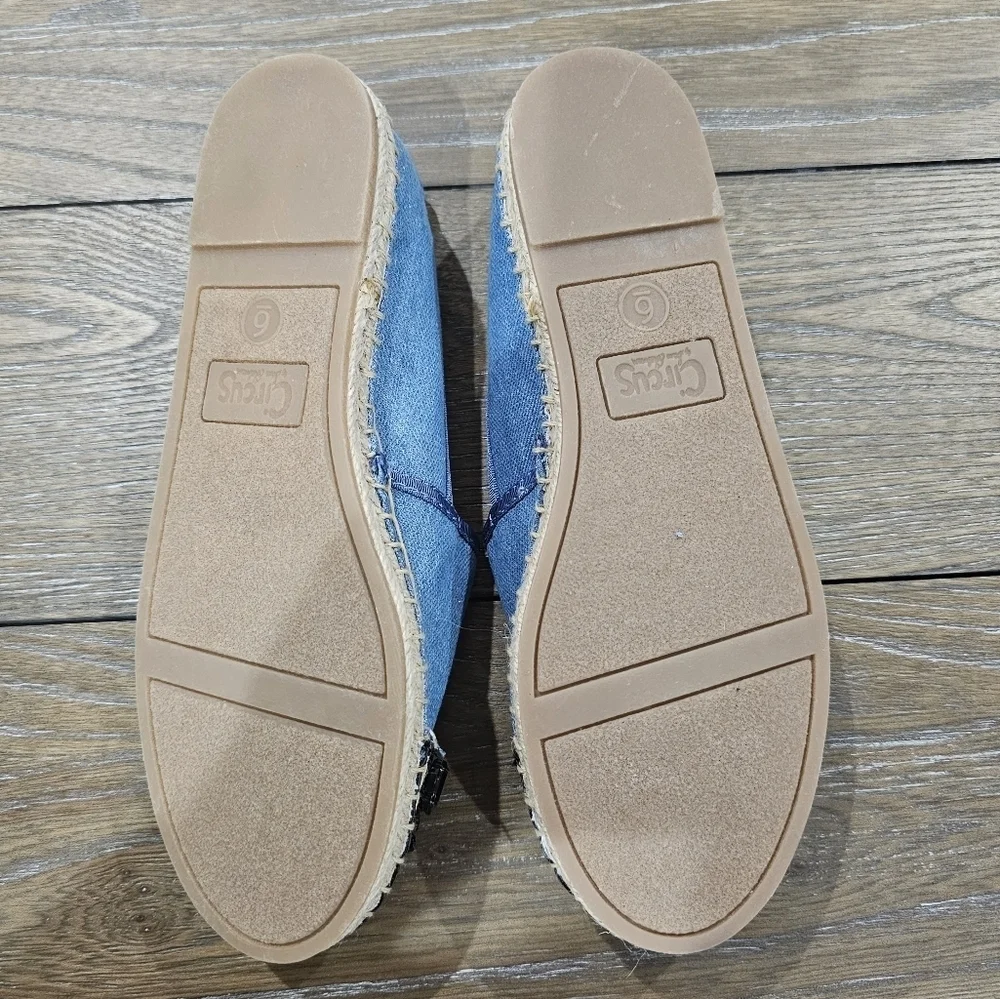 Circus by Sam Edelman Womens Loretta Canvas Espadrilles, Size 6